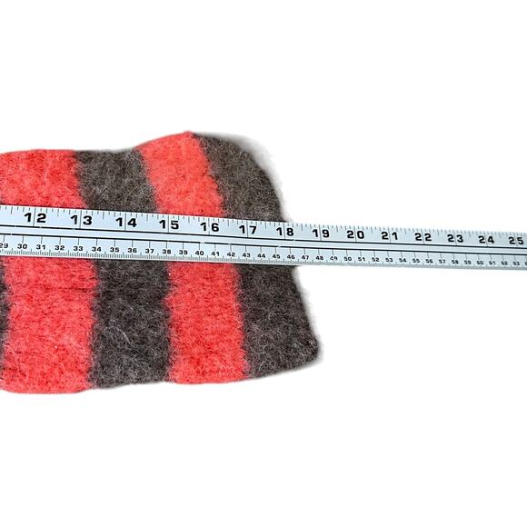 Free People Cropped Sweater Women’s Medium Multi Striped Alpaca Blend Pullover - Picture 9 of 10